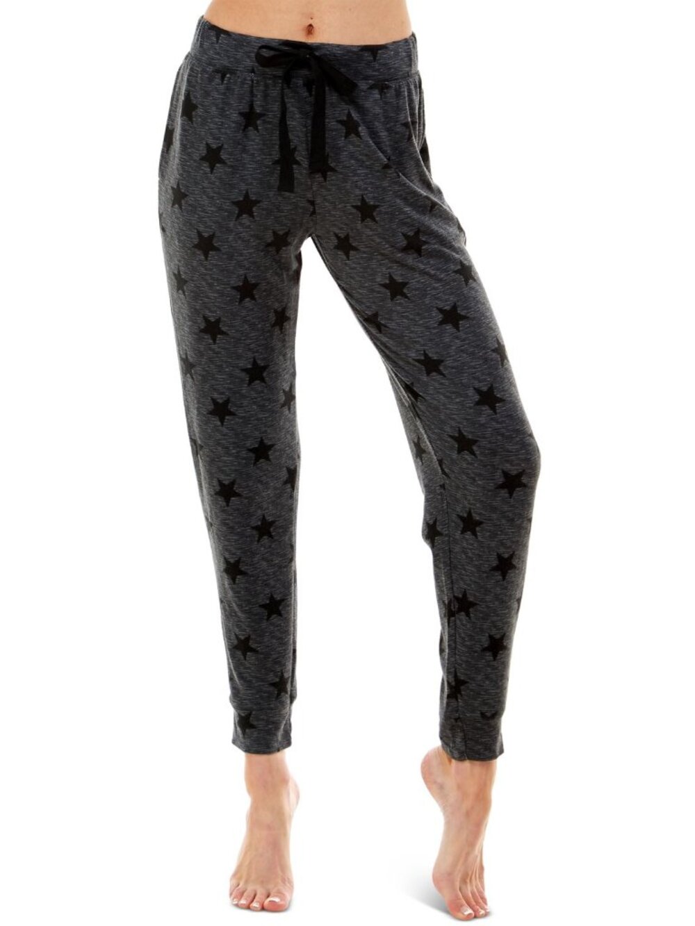 Roudelain Womens Whisperluxe Printed Jogger Pajama Bottoms
